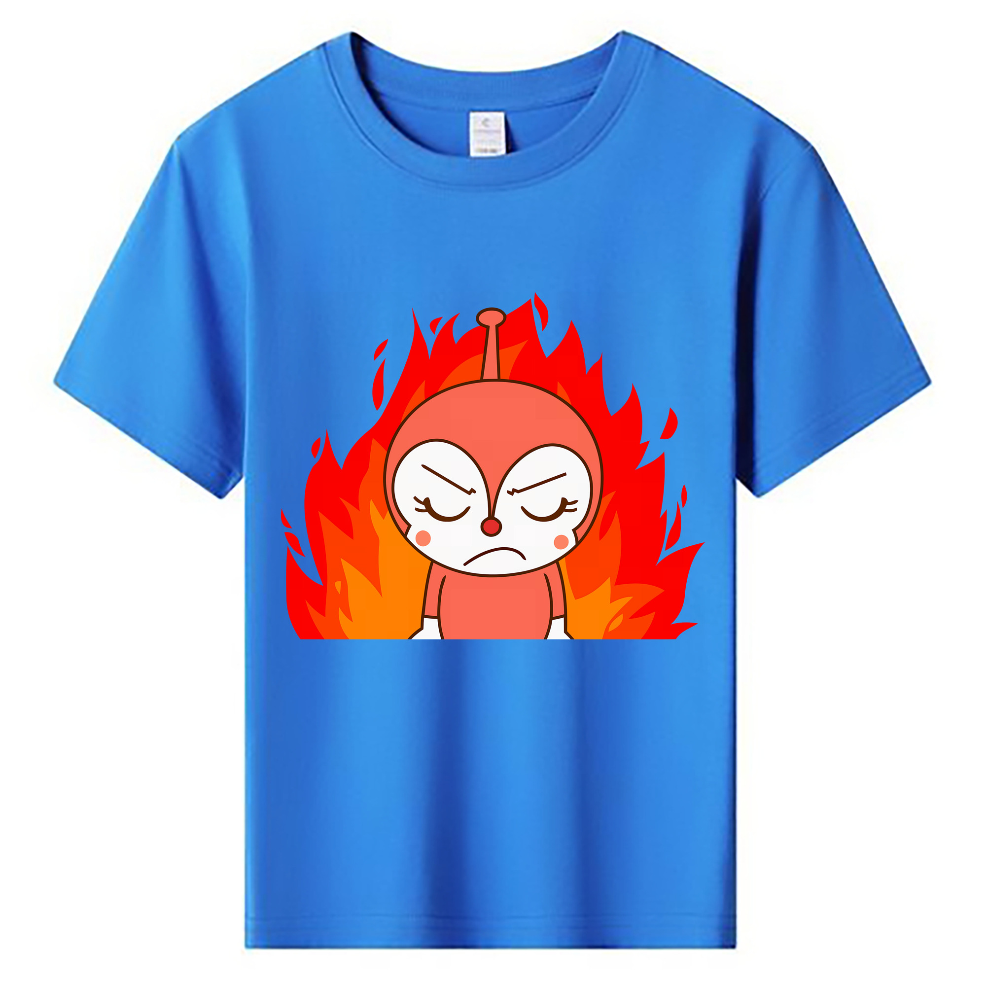 （画像用） アンパンマン Anpanman 綿100％キッズTシャツ（フロントプリント）